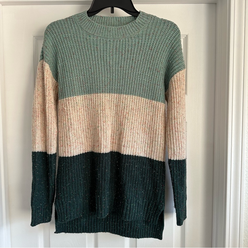 Dip Sweater Pullover Color Block Size XS Women’s
